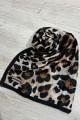 Dijital Soft Leopar Eşarp 01AK